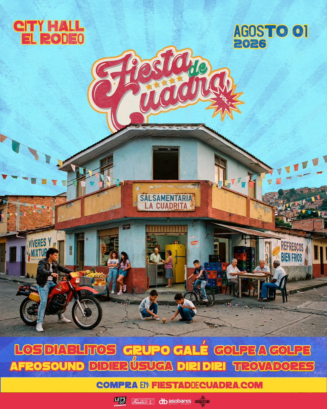 Fiesta de Cuadra Medellín 2026