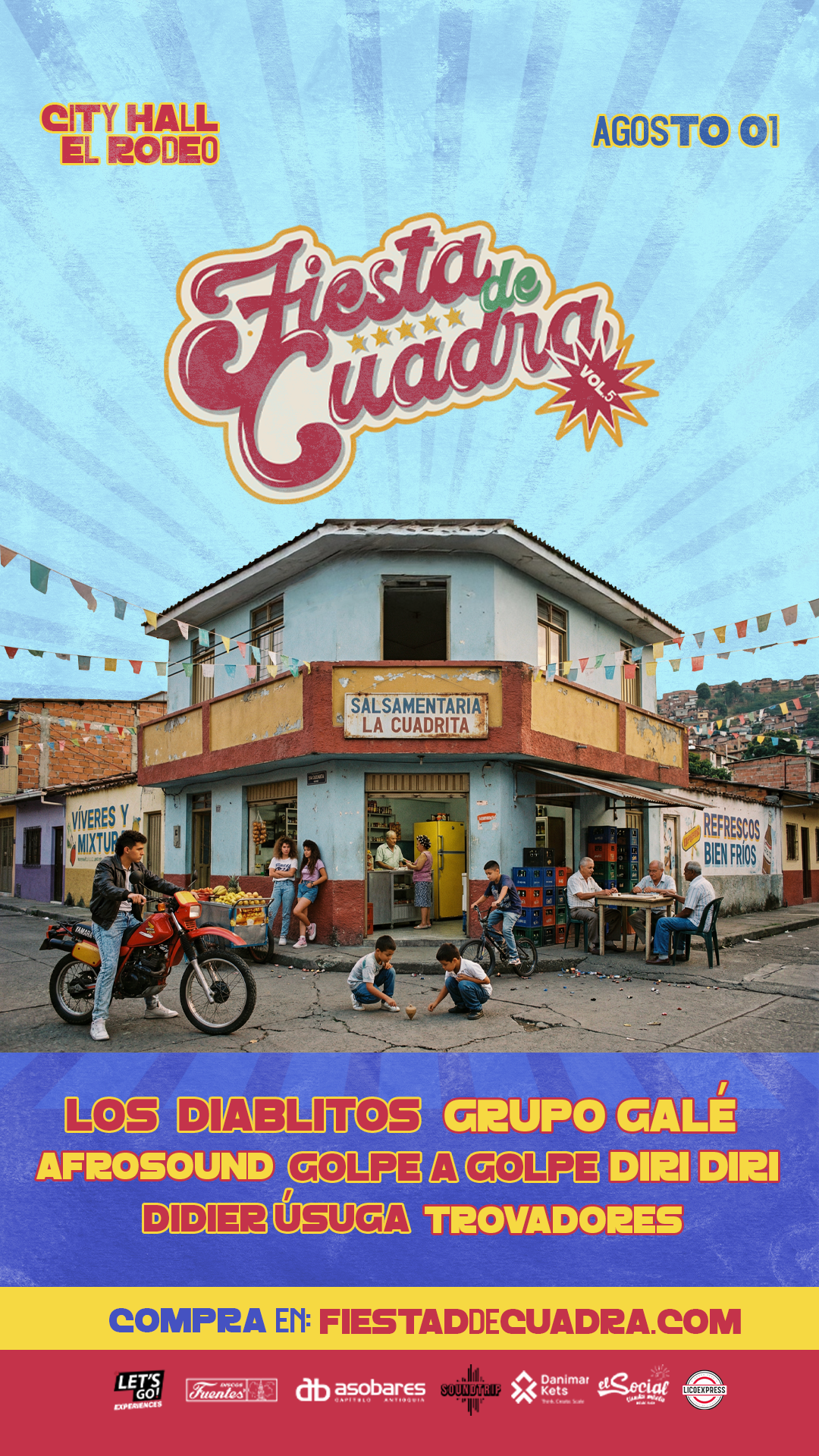 Fiesta de Cuadra Medellín 2026